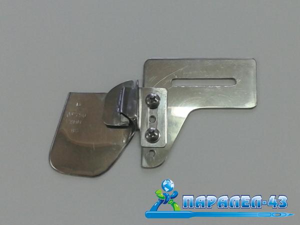 Single hem attachment for straight stitch sewing machines